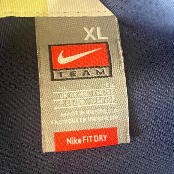 Nike Pitt Panthers Golf Polo Shirt Mens XL Blue NCAA Football - Picture 6 of 10